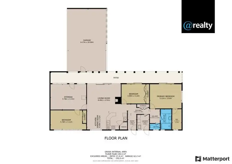 Floorplan of Homely rural property listing, 430 Millstream Parade, Millstream QLD 4888