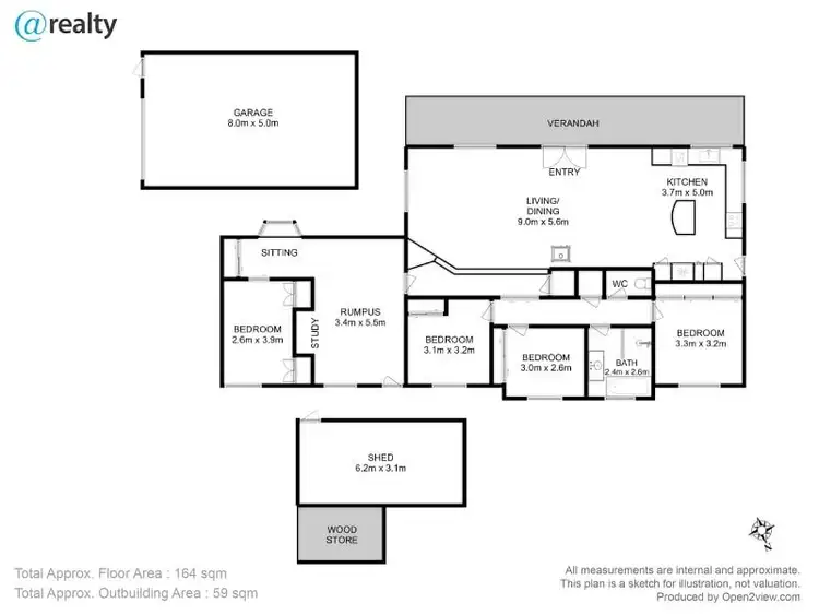 Floorplan of Homely house listing, 20 Lloyd Street, Carlton TAS 7173