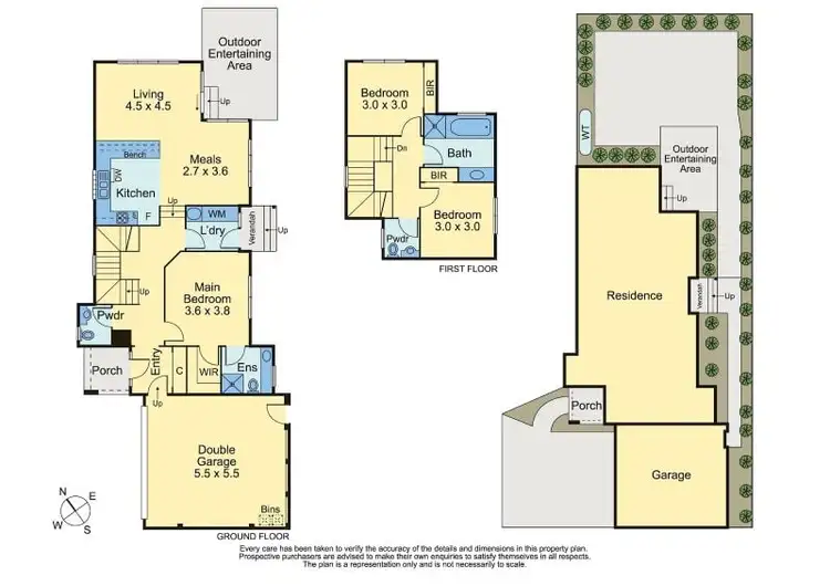 Floorplan of Homely townhouse listing, 3/33 Deep Creek Road, Mitcham VIC 3132
