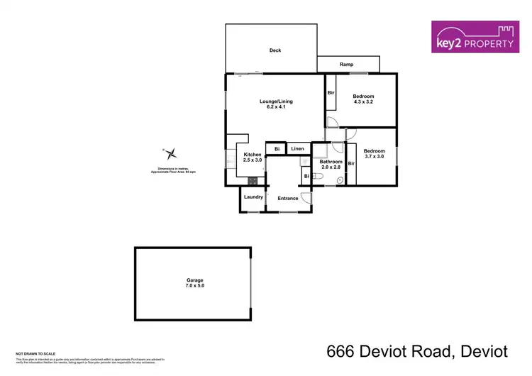 Floorplan of Homely house listing, 666 Deviot Road, Deviot TAS 7275