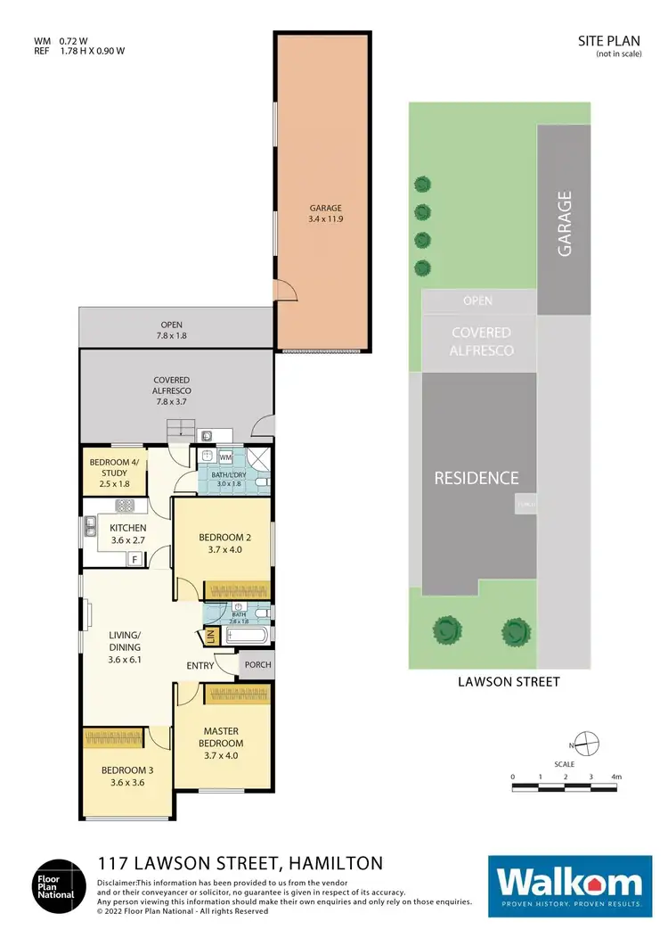 Floorplan of Homely house listing, 117 Lawson Street, Hamilton NSW 2303