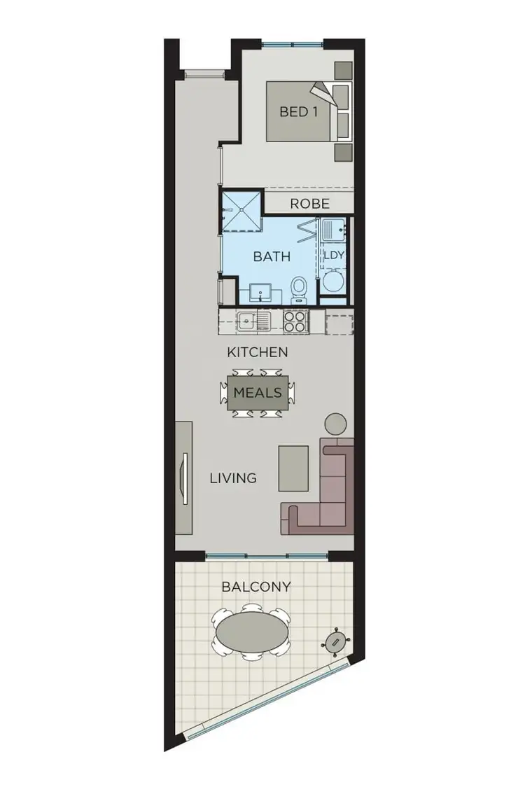 Floorplan of Homely apartment listing, 105/80 Old Perth Road, Bassendean WA 6054