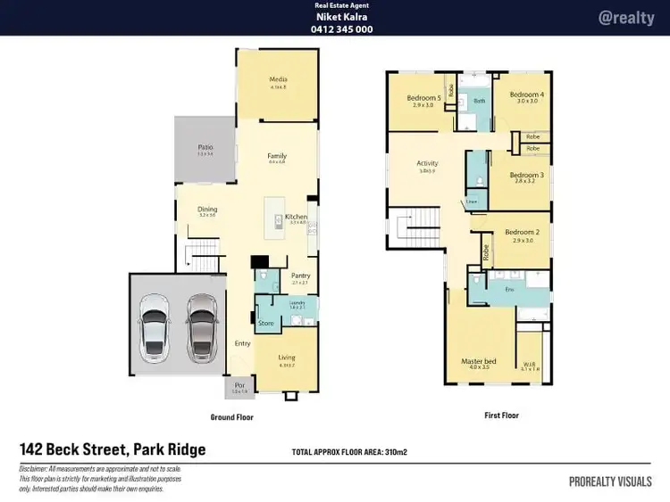 Floorplan of Homely house listing, 142 Beck Street, Park Ridge QLD 4125