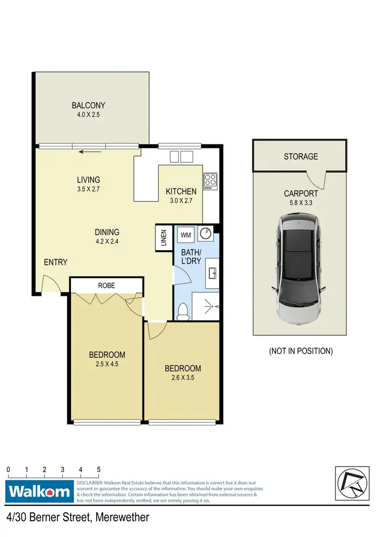 Floorplan of Homely unit listing, 4/28-32 Berner Street, Merewether NSW 2291
