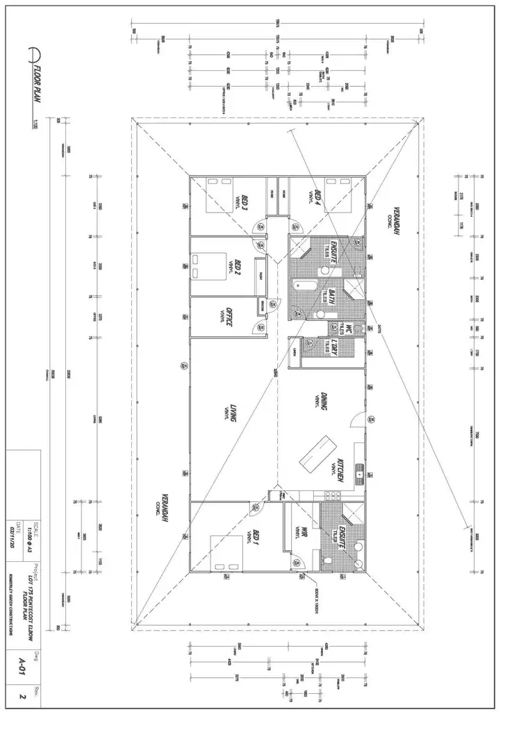 Floorplan of Homely house listing, Lot 175 Pentecost Elbow, Kununurra WA 6743