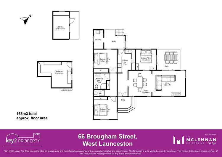 Floorplan of Homely house listing, 66 Brougham Street, West Launceston TAS 7250