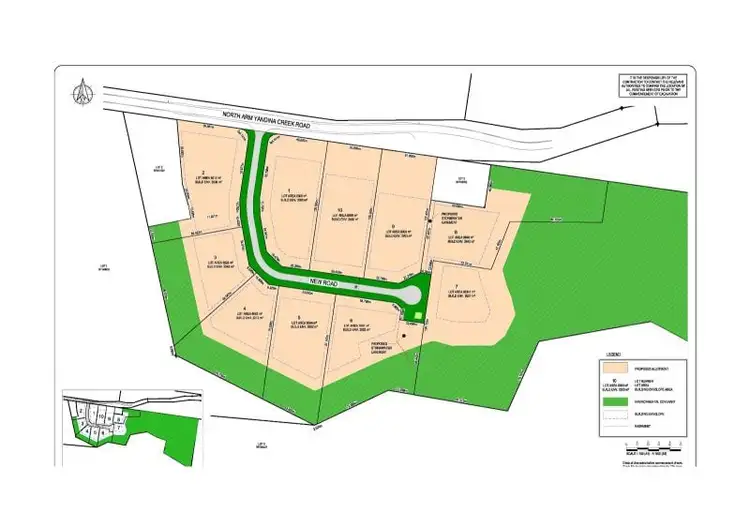 Floorplan of Homely land listing, LOT lot 3, 236 North Arm Yandina Creek Road, North Arm QLD 4561