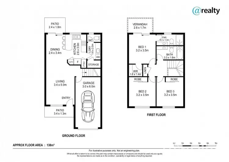 Floorplan of Homely townhouse listing, 23/26-38 Petersen Road, Morayfield QLD 4506