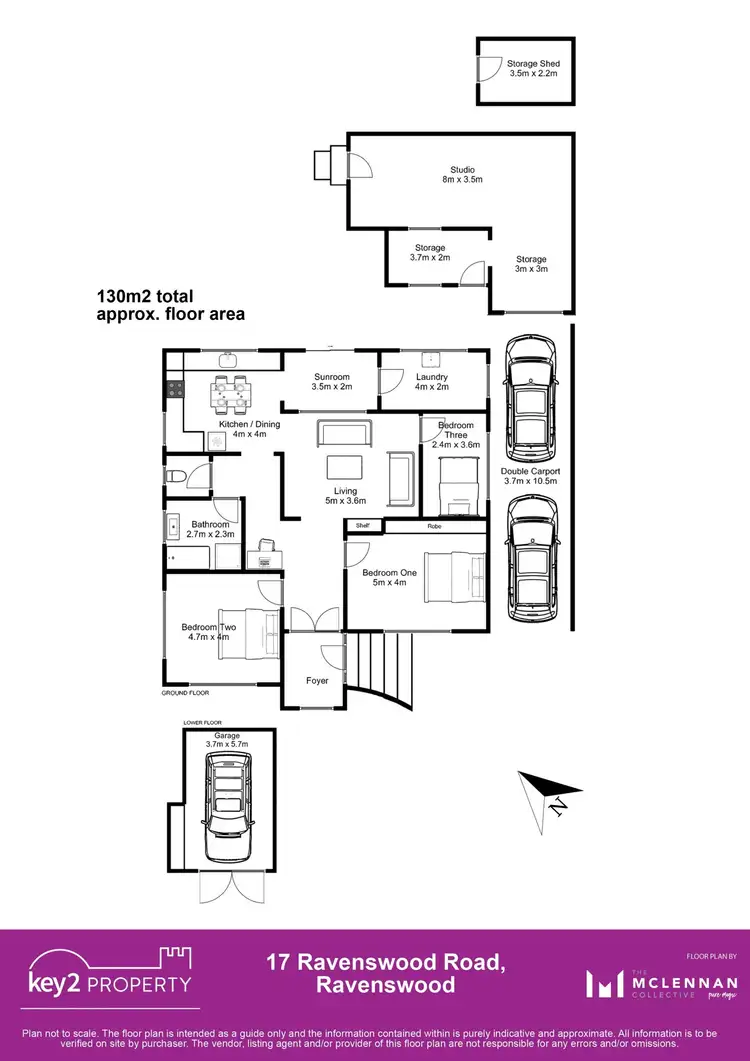 Floorplan of Homely house listing, 17 Ravenswood Rd, Ravenswood TAS 7250
