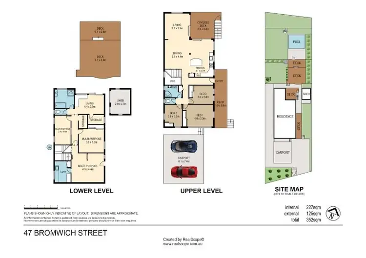 Floorplan of Homely house listing, 47 Bromwich Street, The Gap QLD 4061