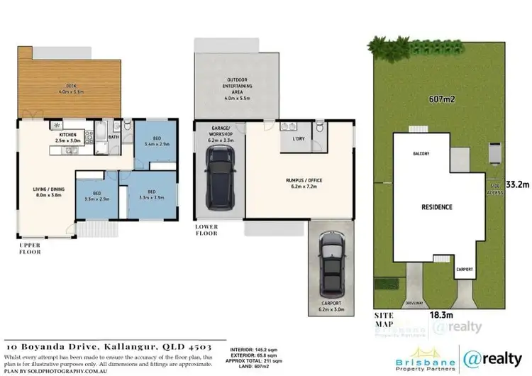 Floorplan of Homely house listing, 10 Boyanda Drive, Kallangur QLD 4503