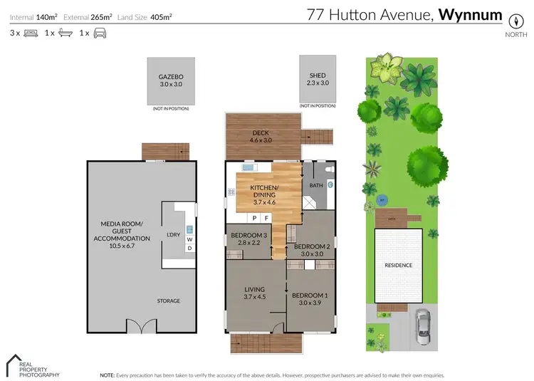 Floorplan of Homely house listing, 77 Hutton Avenue, Wynnum QLD 4178