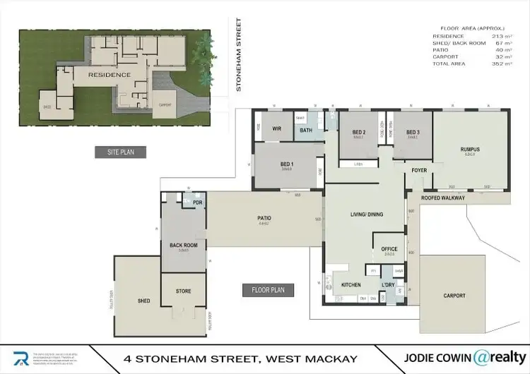 Floorplan of Homely house listing, 4 Stoneham Street, West Mackay QLD 4740