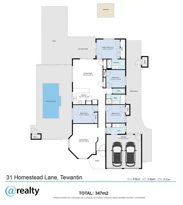 Floorplan of Homely house listing, 31 Homestead Lane, Tewantin QLD 4565