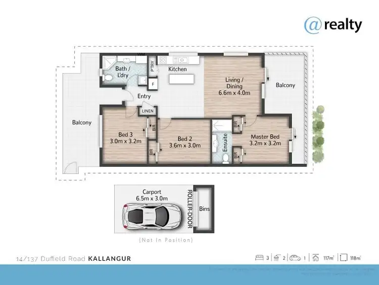 Floorplan of Homely unit listing, 14/137 Duffield Road, Kallangur QLD 4503
