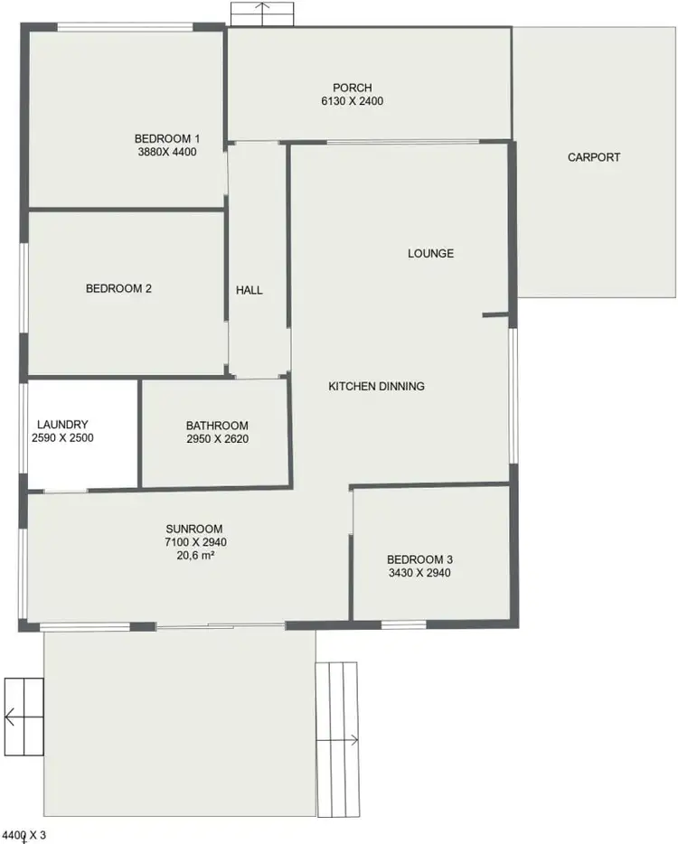 Floorplan of Homely house listing, 21A Grandview Grove, Cowes VIC 3922