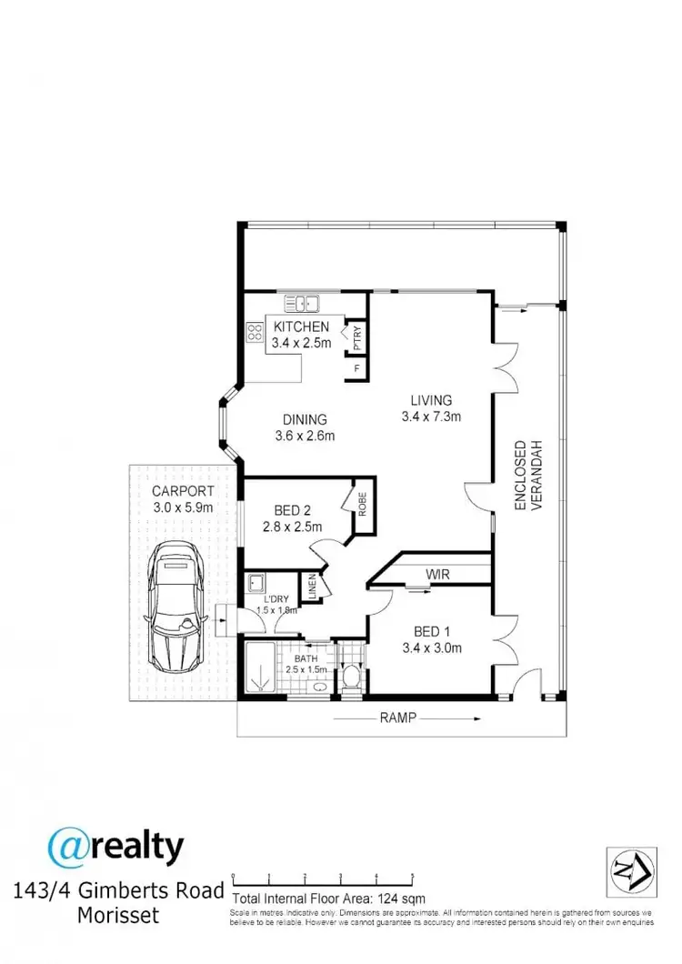 Floorplan of Homely retirement listing, 143/4 Gimberts Road, Morisset NSW 2264