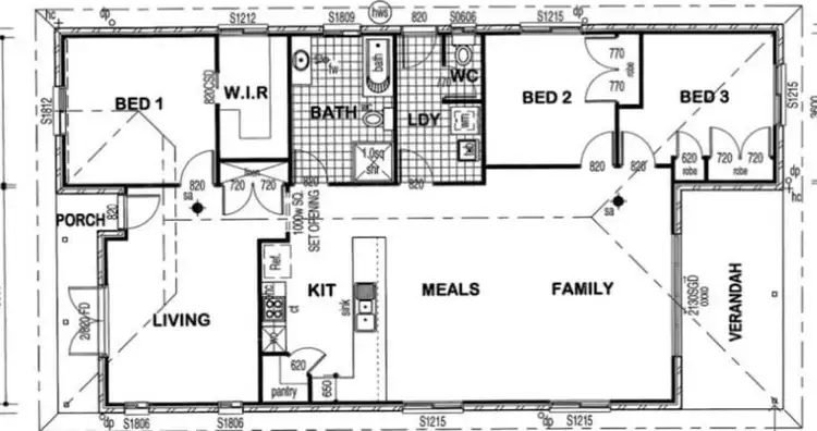 Floorplan of Homely house listing, 1 Jackson Court, Crows Nest QLD 4355