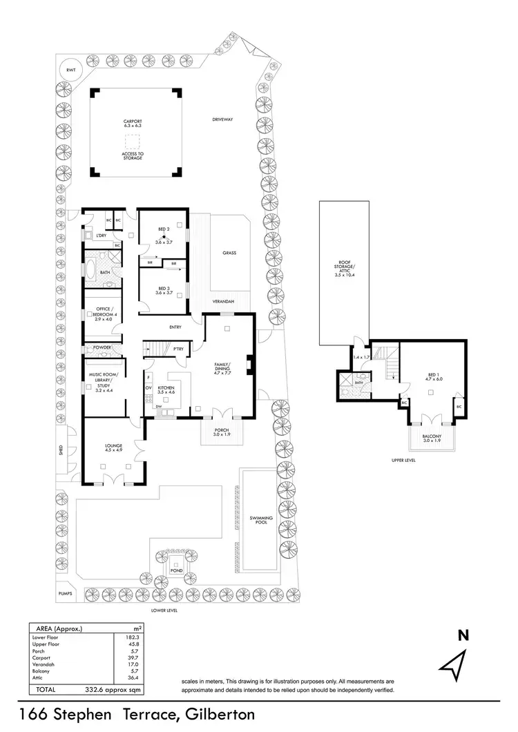 Floorplan of Homely house listing, 166 Stephen Tce, Gilberton SA 5081