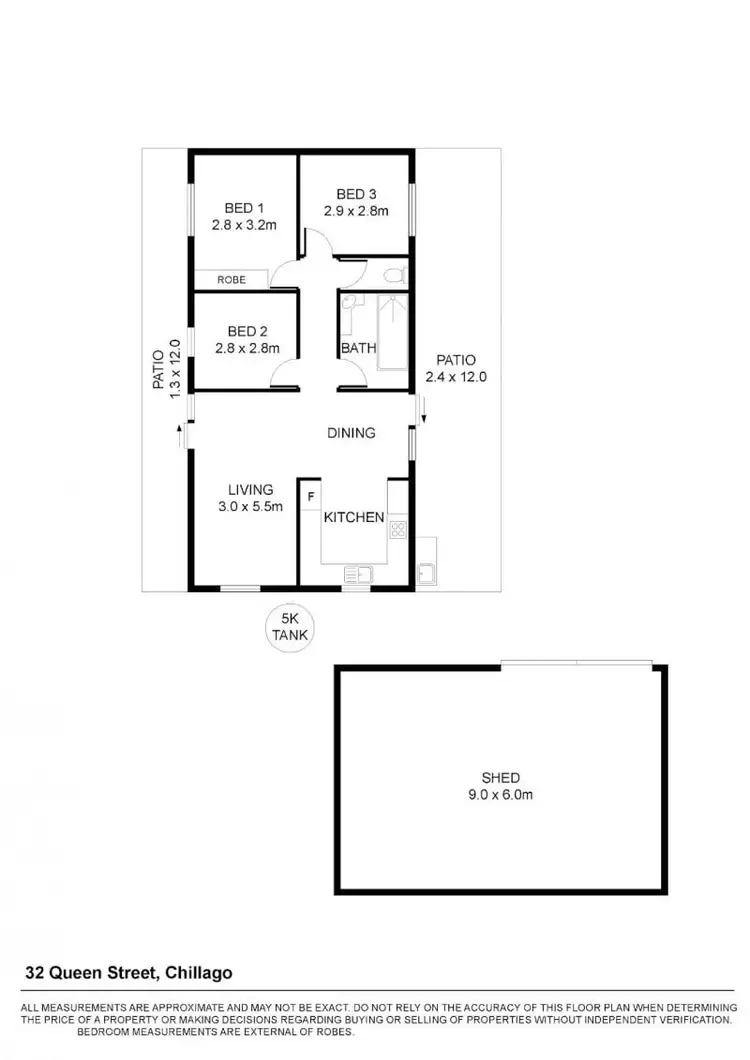 Floorplan of Homely house listing, 32 Queen Street, Chillagoe QLD 4871