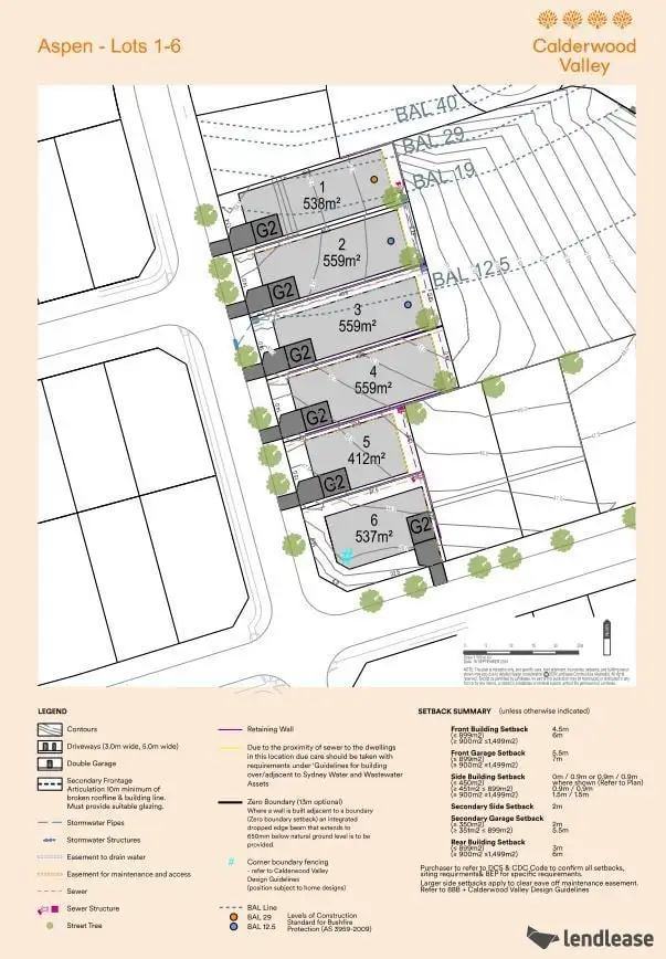 Floorplan of Homely land listing, Lot 1 Aspen Release, Calderwood NSW 2527
