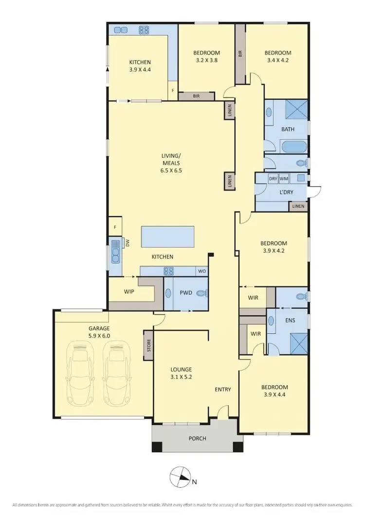Floorplan of Homely house listing, 32 Stricta Circuit, Fraser Rise VIC 3336