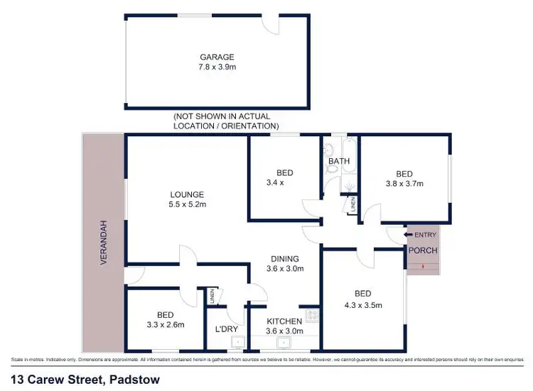 Floorplan of Homely house listing, 13 Carew Street, Padstow NSW 2211