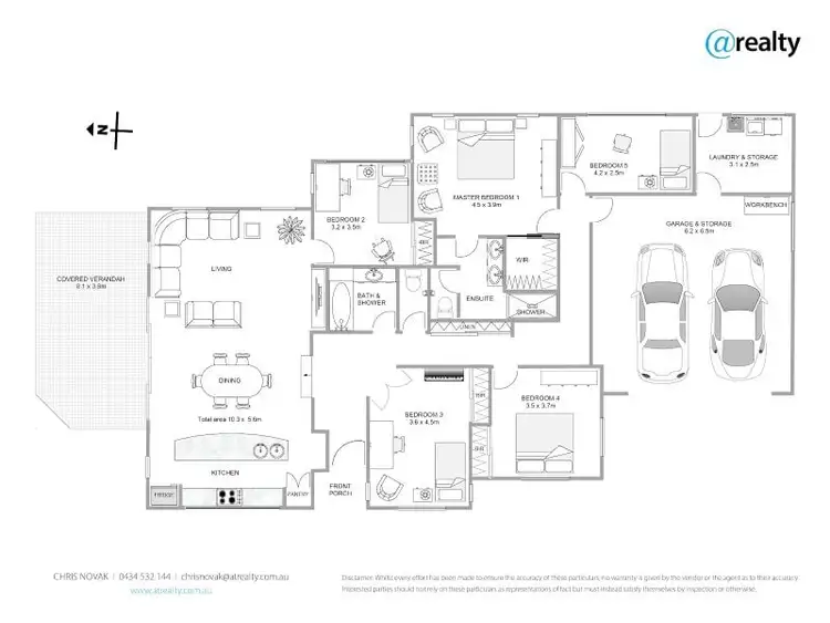 Floorplan of Homely house listing, 19 Grevillea Street, Sinnamon Park QLD 4073