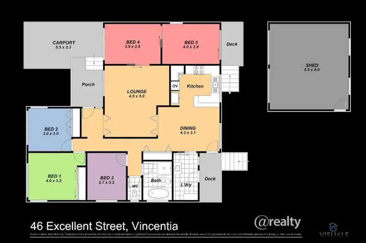 Floorplan of Homely house listing, 46 Excellent Street, Vincentia NSW 2540