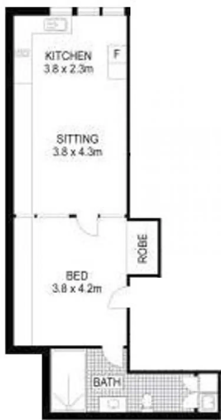 Floorplan of Homely apartment listing, Address available on request