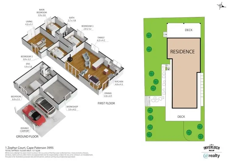 Floorplan of Homely house listing, 1 Zephyr Court, Cape Paterson VIC 3995