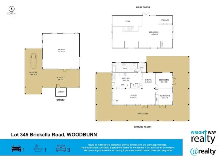 Floorplan of Homely rural property listing, 207 Brickella Road, Woodburn NSW 2472