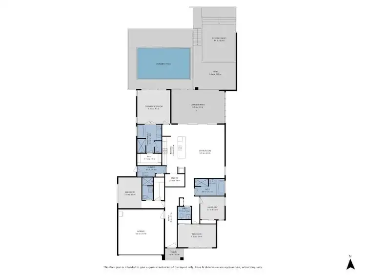 Floorplan of Homely house listing, 135 Voyagers Drive, Banksia Beach QLD 4507
