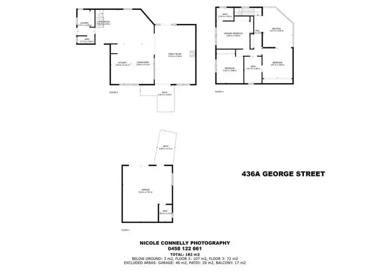 Floorplan of Homely house listing, 436A George Street, Deniliquin NSW 2710