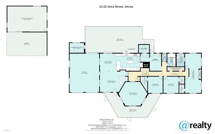 Floorplan of Homely house listing, 23-25 Alma Street, Woree QLD 4868