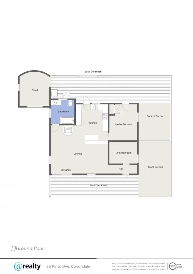 Floorplan of Homely house listing, 35 Pinto Drive, Conondale QLD 4552