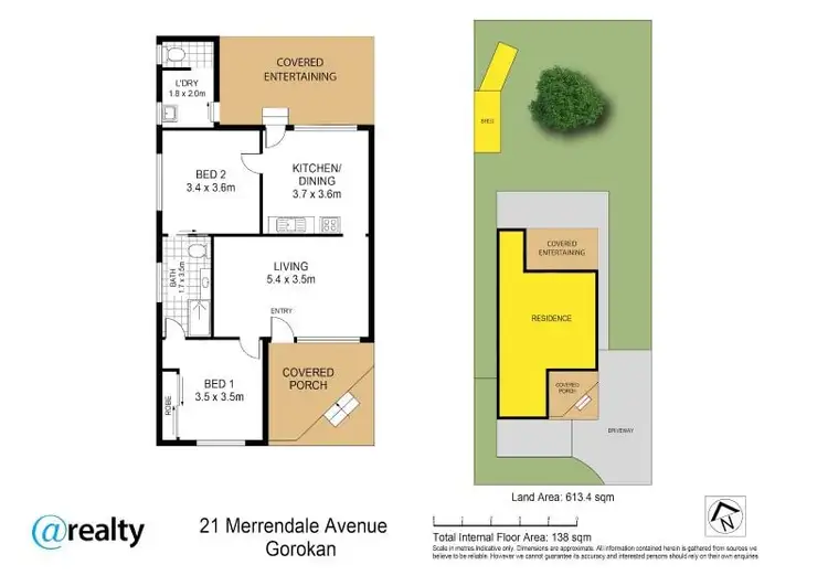 Floorplan of Homely house listing, 21 Merrendale Avenue, Gorokan NSW 2263