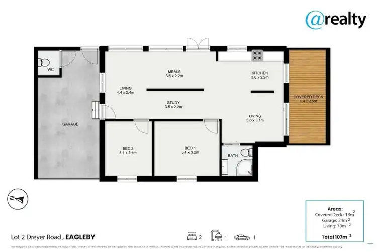 Floorplan of Homely rural property listing, 2 Dreyer Road, Eagleby QLD 4207