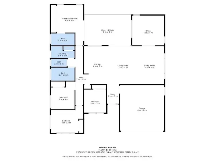 Floorplan of Homely house listing, 9 Peacherine Circuit, Bellmere QLD 4510