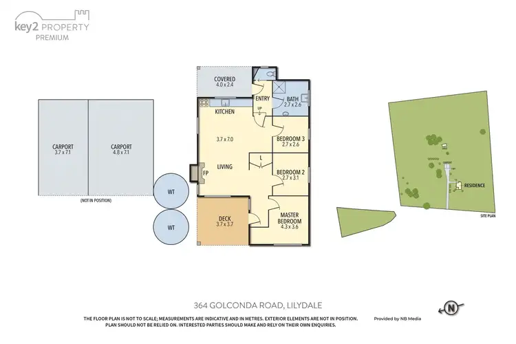 Floorplan of Homely house listing, 364 Golconda Road, Lilydale TAS 7268