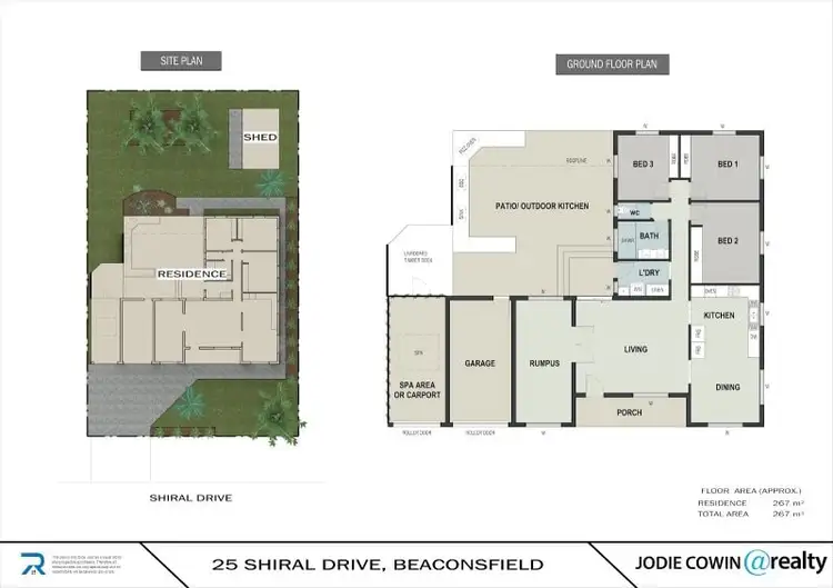 Floorplan of Homely house listing, 25 Shiral Drive, Beaconsfield QLD 4740
