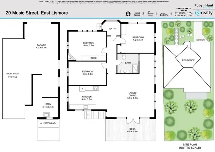 Floorplan of Homely house listing, 20 Music Street, East Lismore NSW 2480