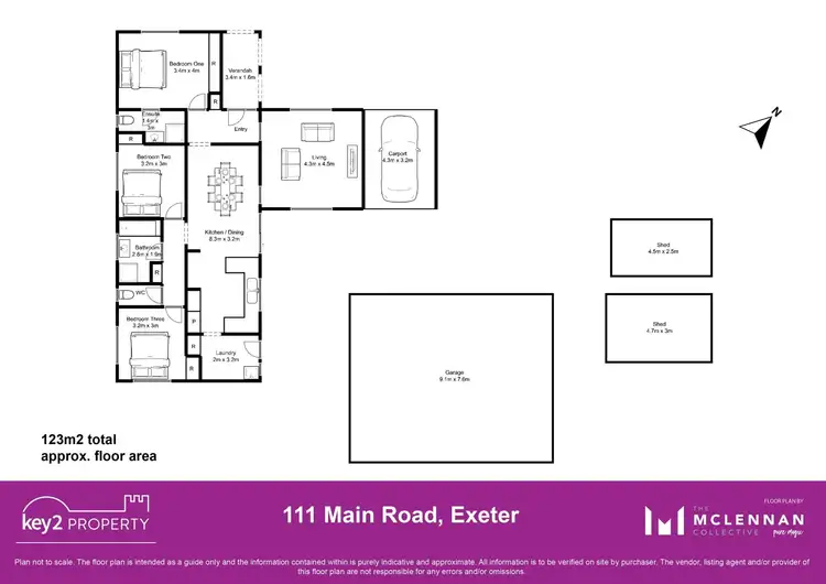 Floorplan of Homely house listing, 111 Main Road, Exeter TAS 7275