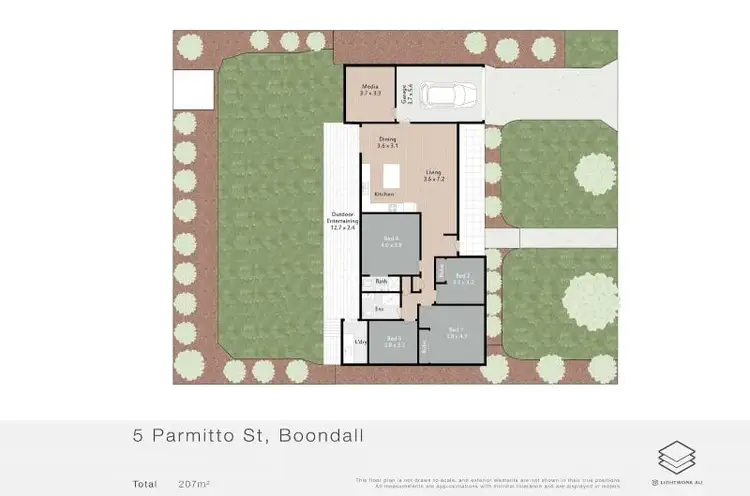 Floorplan of Homely house listing, 5 Parmitto Street, Boondall QLD 4034