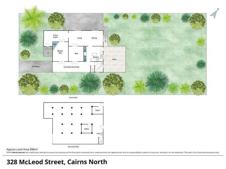 Floorplan of Homely house listing, 328-330 McLeod Street, Cairns North QLD 4870