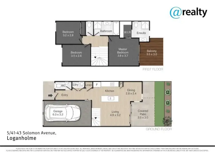 Floorplan of Homely townhouse listing, 5/41 Solomon Avenue, Loganholme QLD 4129