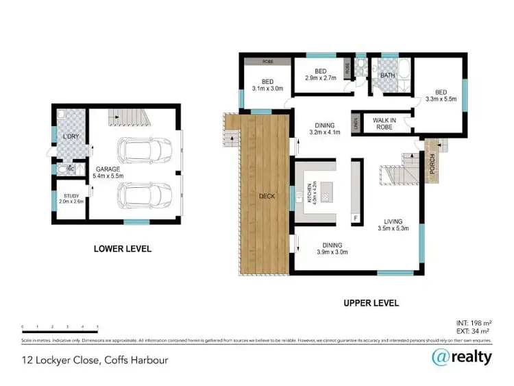 Floorplan of Homely house listing, 12 Lockyer Close, Coffs Harbour NSW 2450