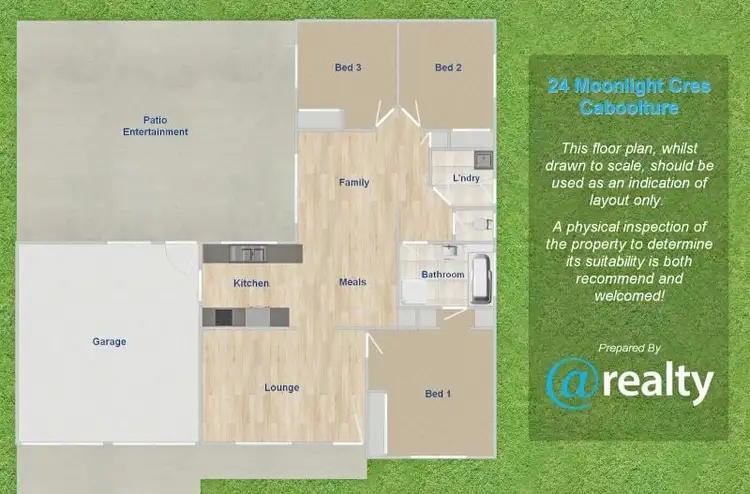Floorplan of Homely house listing, 24 Moonlight Crescent, Caboolture QLD 4510
