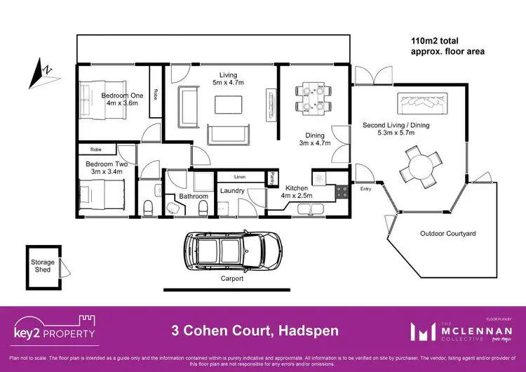 Floorplan of Homely house listing, 3 Cohen Court, Hadspen TAS 7290