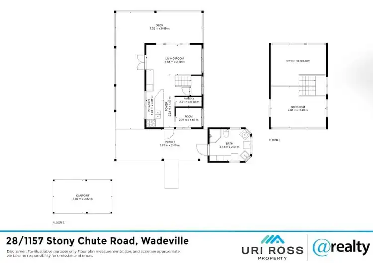 Floorplan of Homely house listing, 28/1157 Stony Chute Road, Wadeville NSW 2474